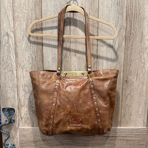 Patricia Nash Brown Leather Tote Bag